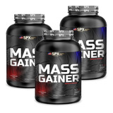 3 Mass Gainer Spx De 2400 Gr C/u - Total 7.2 Kg ! (7.200 Gr)