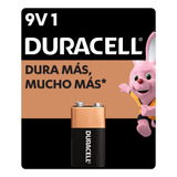 Duracell - Pila 9v Alcalina, Batería Cuadrada De Larga