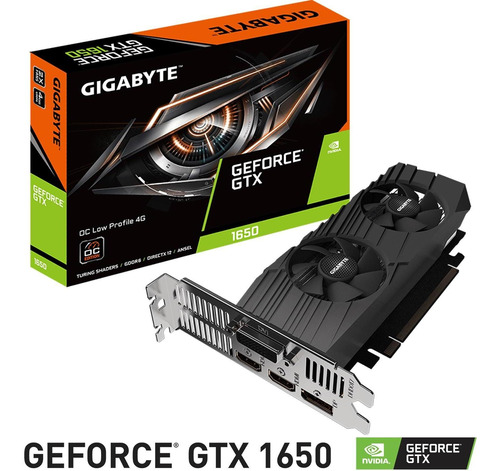 Tarjeta Video Gigabyte Geforce Gtx1650 D6 Oc Low Profile 4g 