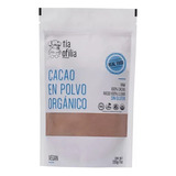 Cacao Orgánico En Polvo Tía Ofilia 200g