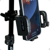 Suporte De Celular Smartphone P/ Pedestal Ler Letras Cifras