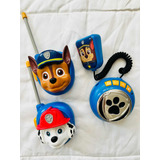 Juguete Paw Patrol Walkie Talkie + Radio De Juguete Chase