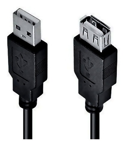 Cabo Extensor Extensão 5 Metros Usb 2.0 Macho Fêmea 