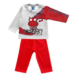 Conjunto Bebê Masculino Wrk Moletom Dino Run