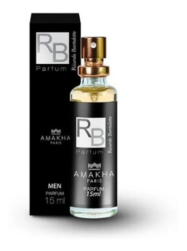 Perfume Masculino Rb Amakha Paris 15ml Para Bolso Bolsa