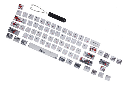 Fundas De Teclado Keycaps Pbt, Sublimación A 5 Caras, 71 Tec