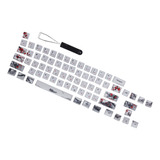 Fundas De Teclado Keycaps Pbt, Sublimación A 5 Caras, 71 Tec