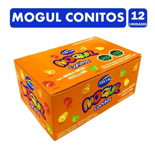 Caja Gomitas Arcor Mogul Conitos (caja Con 12 Unidades)