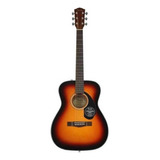 Guitarra Acústica Fender Classic Design Cc-60s Para Diestros Sunburst Brillante