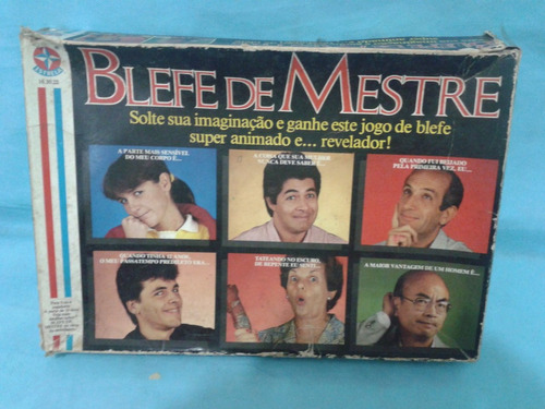 Jogo Blefe De Mestre