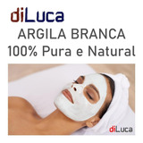 1kg Argila Branca Pura 100% Natural Mascara Clareadora