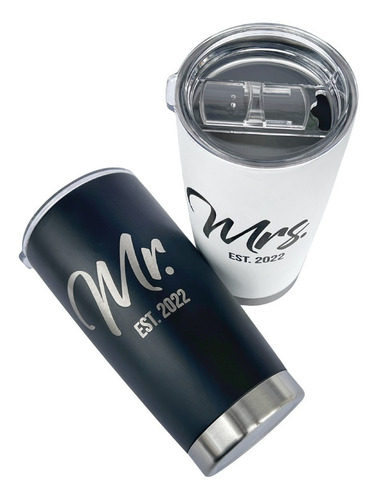 2 Termos 20oz Personalizado Con Laser