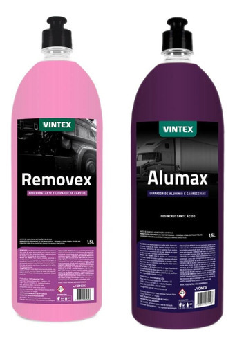 Desengraxante Solupan Removex + Limpa Baú Aluminio Alumax 