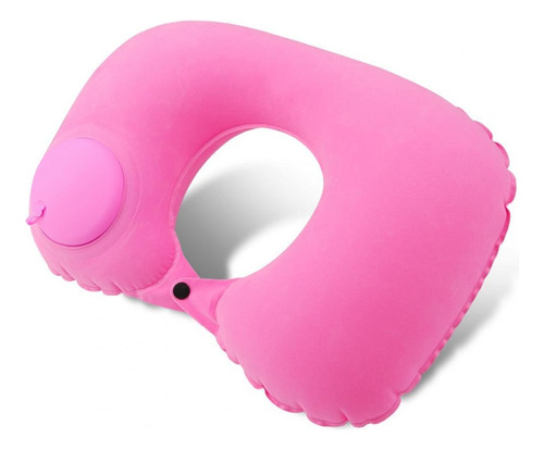 Almohada Inflable De Viaje Automatica Cuello Cojin Cervical