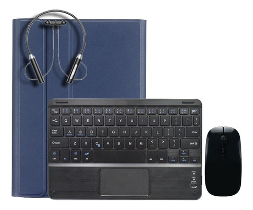 Funda Con Teclado Y Mouse Para Galaxy Tab S7 Fe 12.4