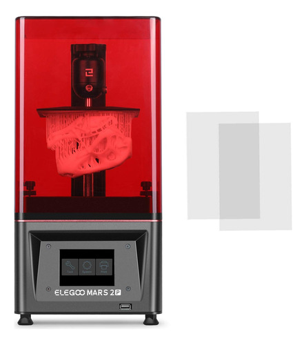 Impresora 3d Elegoo Mars 2 Color Negro Y Rojo 