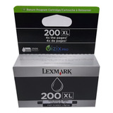 Cartucho Lexmark 200xl / 14l0174 Black Original Novo