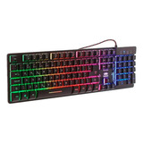 Teclado Gamer Knup Antighosting Kp-tm009 Rgb 