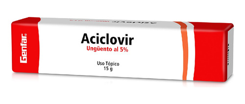 Aciclovir Unguento Topico Genfar