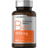 Vitamina B12 1000mcg (400 Tabletas) Metilcobalamina Horb