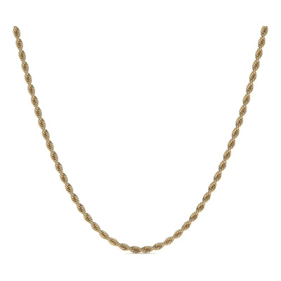 Cadena De Oro Hombre Italiana Torsal 14k 60cm Calibre 2.1 Mm Dorado | Meses sin interés