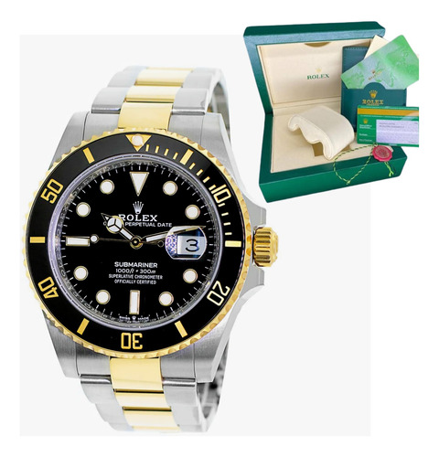 Relógio Rolex Submariner Perfeito Super Clo Eta 3235 Suíço 