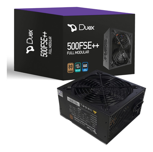 Fonte Pc Alimentação Atx Duex 500fse++ 500w 80 Plus Bronze