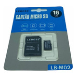 Cartao Memoria 16gb Micro Sd  P/ Smartphones Tablets Cameras