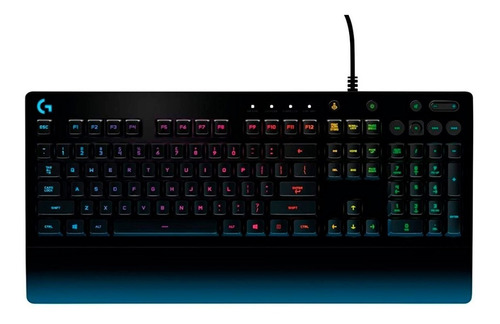 Teclado Gamer Logitech G213 Prodigy Rgb Retroiluminado Pc 