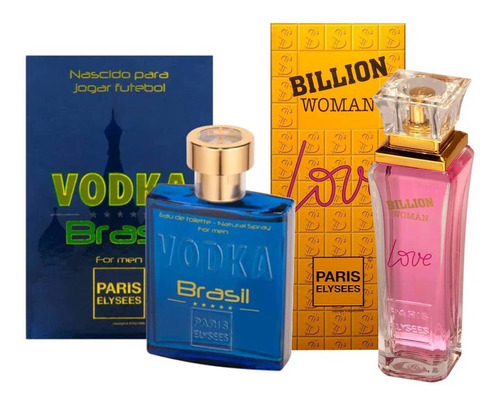 Billion Woman Love + Vodka Brasil Azul - Paris Elysees