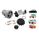 Kit Conversion De Generador A Alternador Volkswagen Vw Vocho Sedan Brasilia Combi Safari 1600 Completo 55 Amp 12v