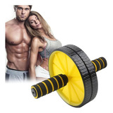 Rueda Rodillo Pvc Abdominal Flexiones Fitness Gym