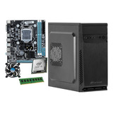 Pc Cpu Intel I3 3220 Placa H61m 8gb Ssd 120gb