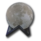Lámpara Lunar 3d - 4w - Lámpara De Escritorio