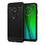 Motorola Moto G7 G7 Plus Spigen Rugged Armor Carcasa Case