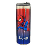 Termo Vaso Spider-man Colgado Personalizado Acero Inoxidable