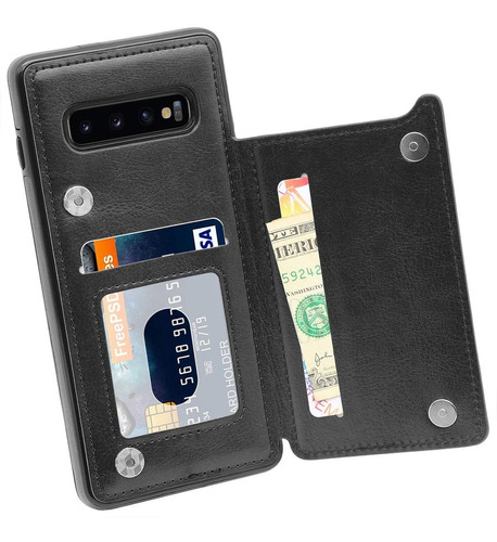 Capa Carteira Para Samsung Galaxy S10, S10e & S10+ Plus