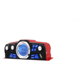 Mini Amplificador Potencia 12v Moto Auto Bluetooth Fm Mp3 Sd