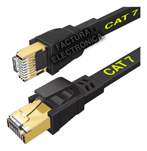 Cable De Red Utp Cat 7 Rj45 Ethernet Lan 3m Ponchado 10gbps