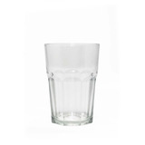 Vaso Bar Durax Vidrio Gaseosa Facetado Simil Nadir 2711 X24