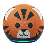 Amazon Echo Dot 4th Gen Kids Assistente Virtual Alexa Tigre