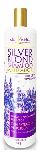 Shampoo Matizador Violeta Silver Nekane 960g Libre De Sal