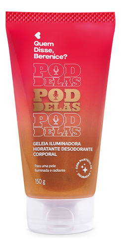 Qdb Pod Delas Geleia Iluminadora Hidratante Corporal 150g