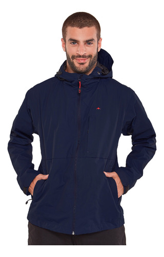 Campera Hombre Montagne Viggo Soft Shell Impermeable