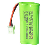 Bateria Para Telefone Intelbras 2,4v 600mah Original 