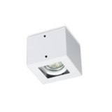 Plafon Led Cuadrado Aplicar Techo Dicroica 1 Luz Color Blanco