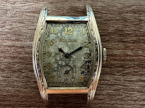 Bulova Artdeco À Corda Antigo Pequeno 1823