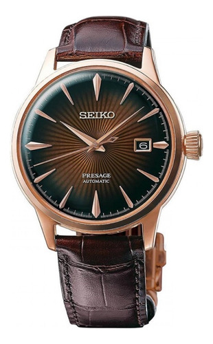 Relógio Seiko Srpb46 Presage Japan Cocktail Automatico Rose