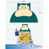 Sticker Snorlax Para Pared De Habitación Infantil