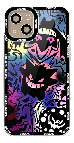 Capa De Luxo Pokémon Soft Clear Para iPhone 15 14 11 Pro 13